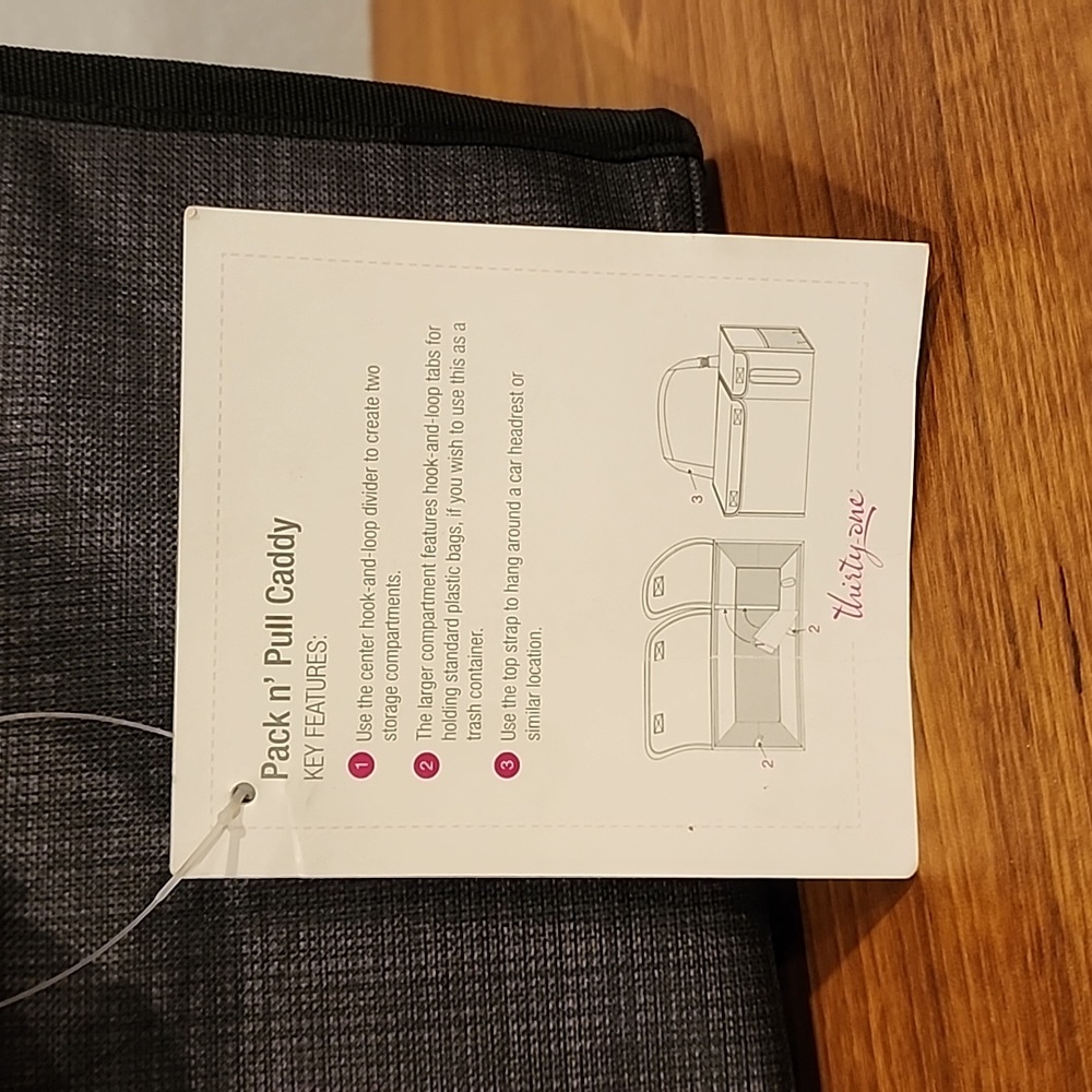Thirty-One Pack-n-Pull Caddy - Picture 3 of 3